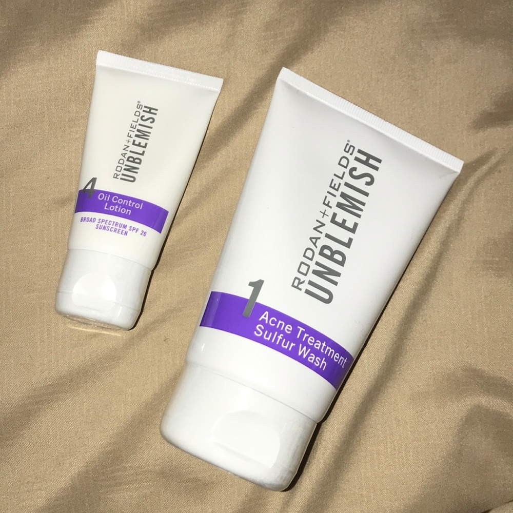 Unblemish Step 1 &4
